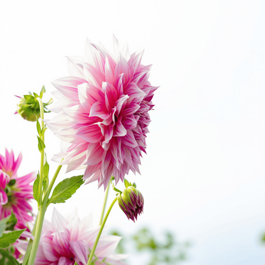 Dahlia Cafe au Lait Rose