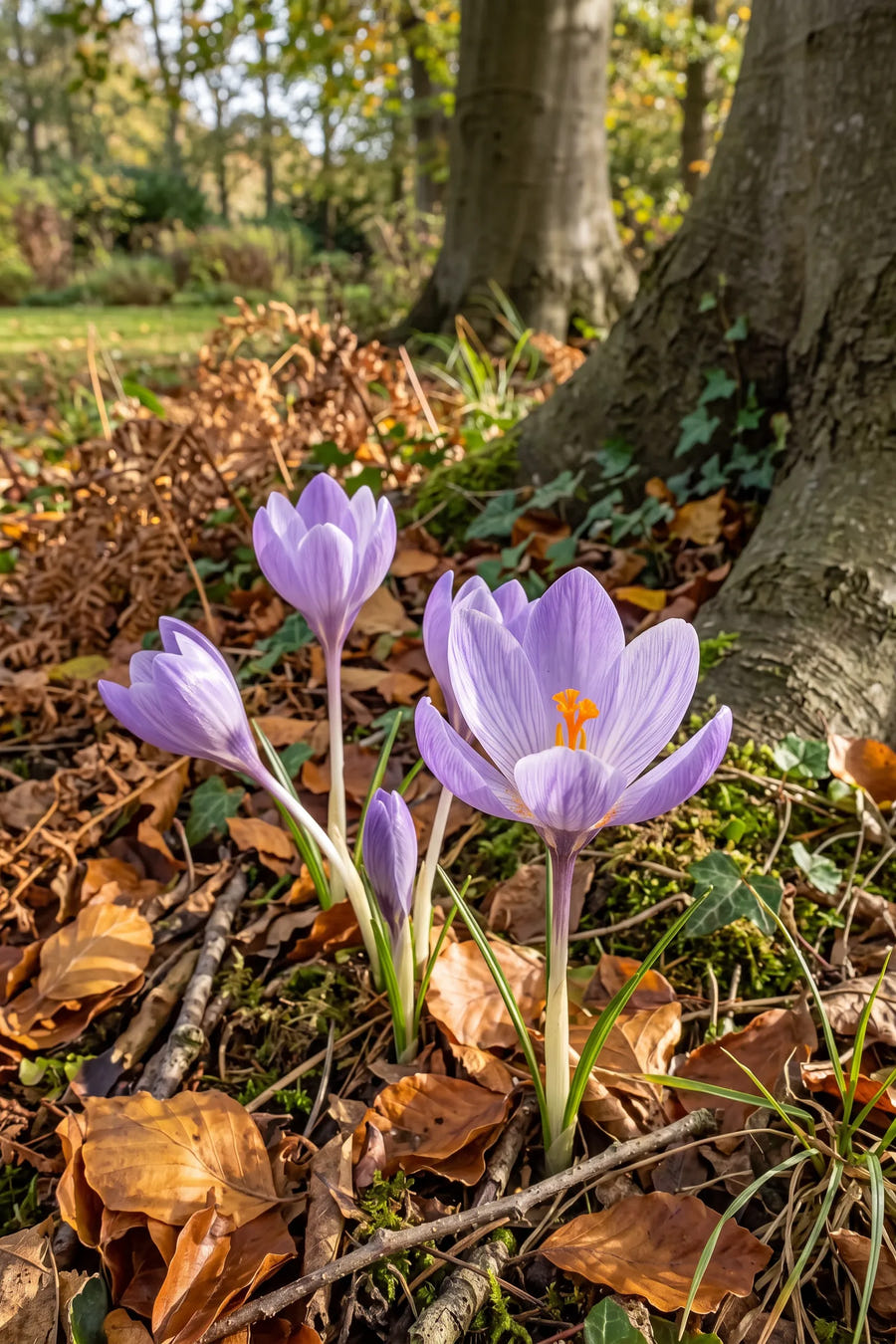 Crocus Speciosus — sfeerbeeld