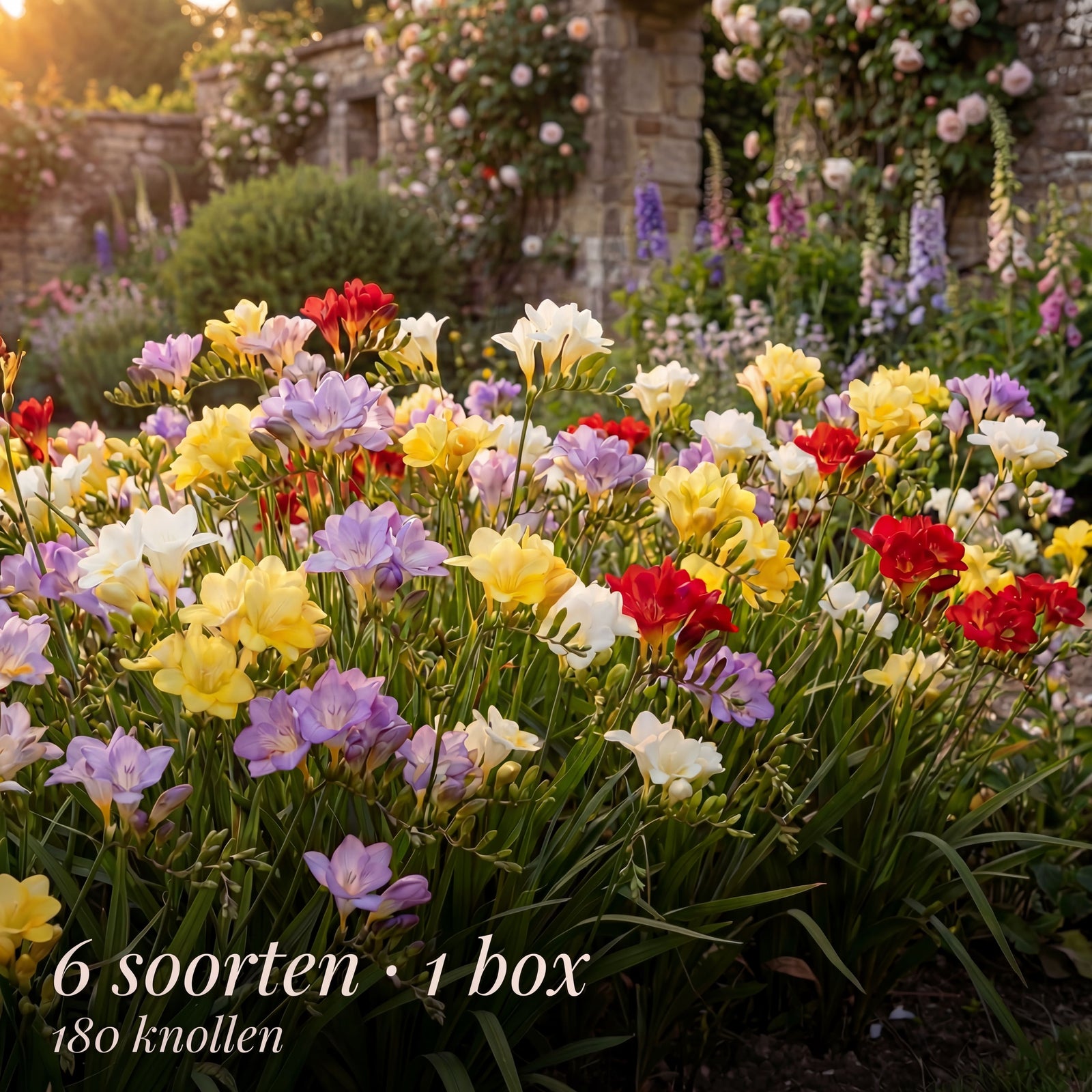 Collection Jardin d’Été de Freesias