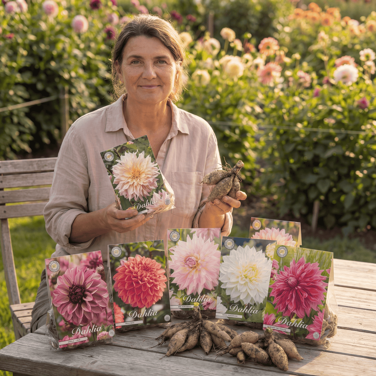 Collection Jardin d’Été de Dahlias