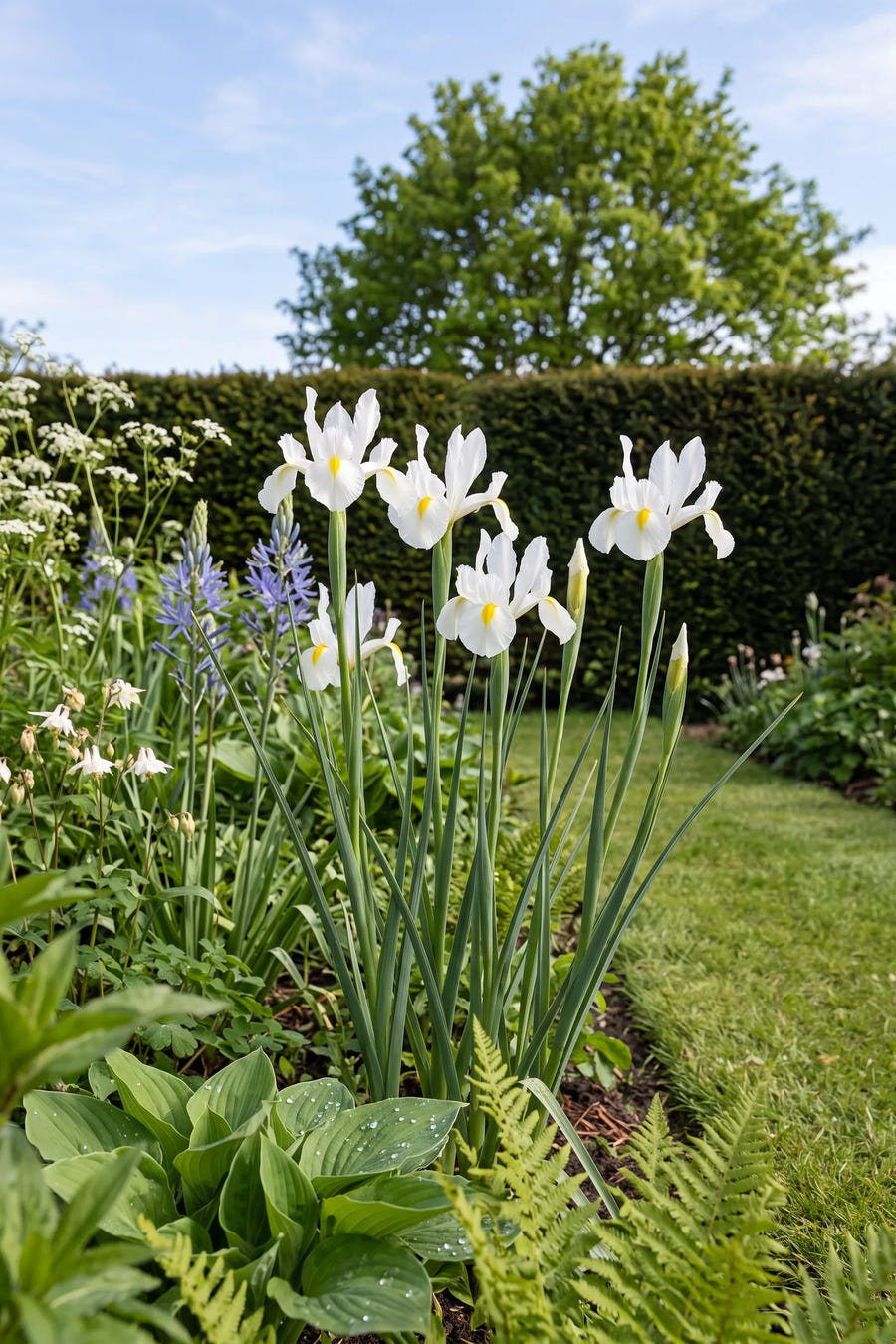 Iris White Magic — in de border, extra beeld