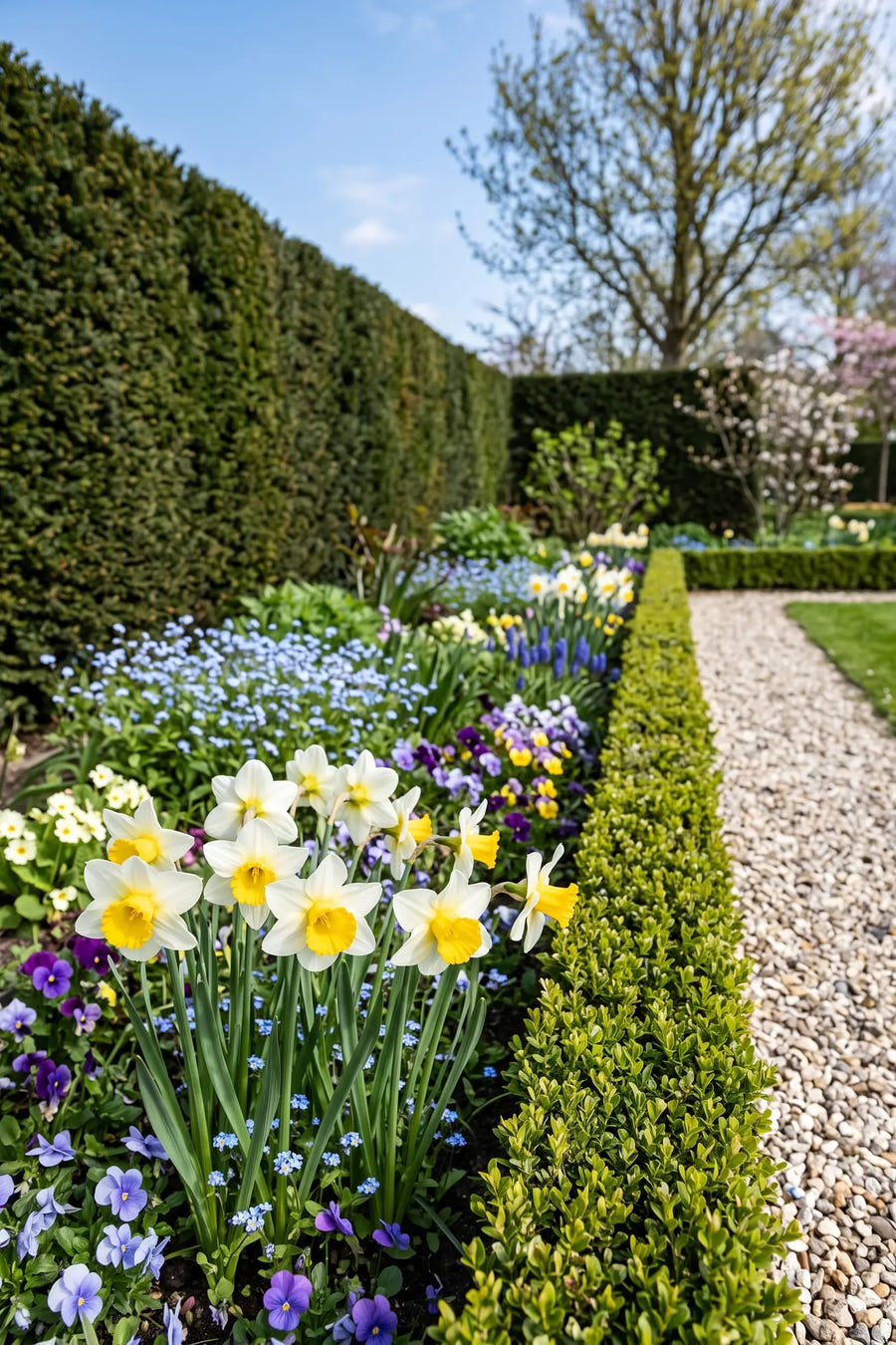 Narcissus Golden Echo — in de tuin, extra beeld