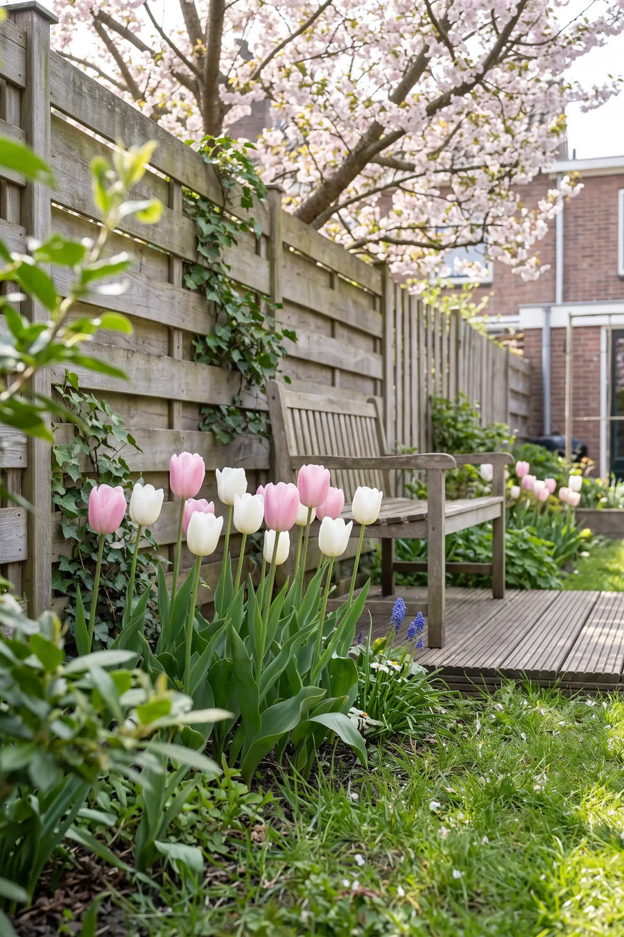 Tulipa Sweet Candy — in de tuin